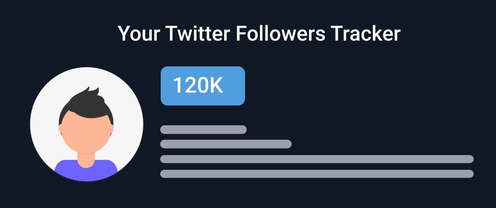 Twitter Followers Tracker using Next.js, NextAuth and TailwindCSS